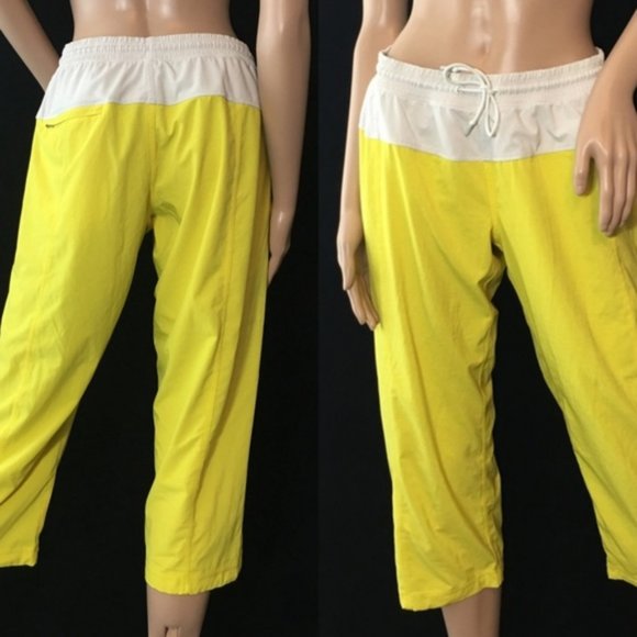 Lululemon Step Lively Cropped Pants Yellow Size 8 - Picture 2 of 7